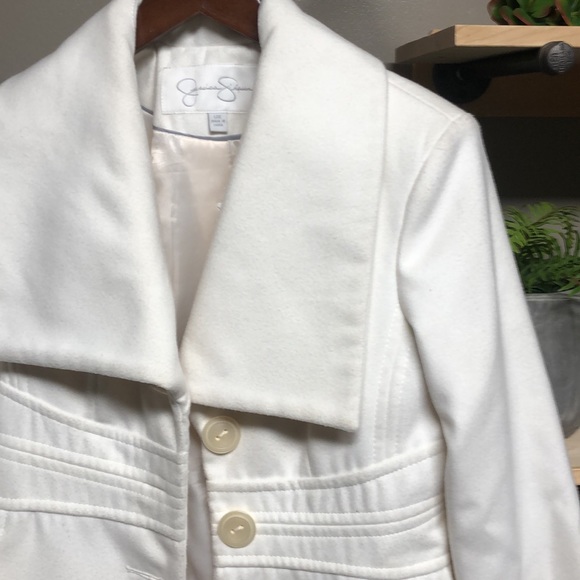Jessica Simpson Ivory Peacoat - Picture 2 of 6